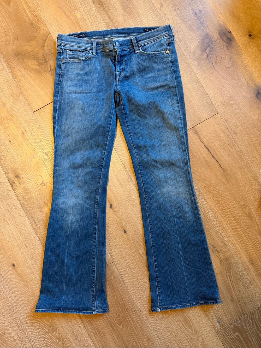 Citizens Of Humanity Medium Blue Flare Jeans
